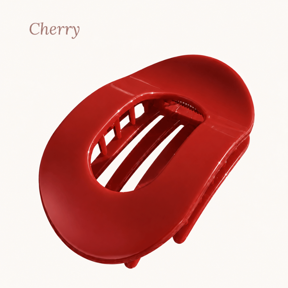 LUNA hårklämma i färgen Cherry